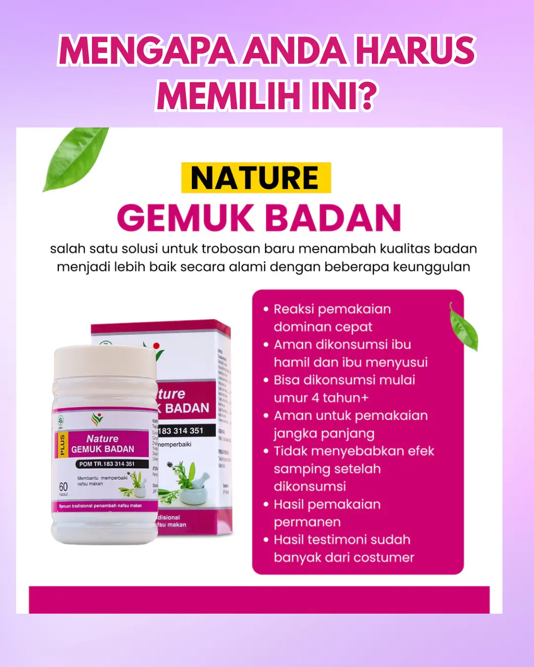 Penggemuk Badan 4